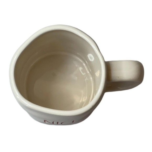 RAE DUNN ARTISAN COLLECTION by MAGENTA MUG "NICE" 16 oz Cup NEW - Picture 5 of 7